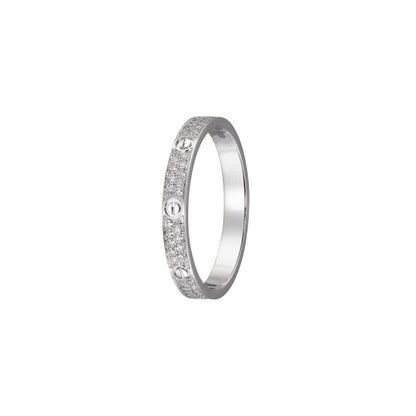 [KELA]LOVE 2.6MM PAVÉ DIAMOND RING