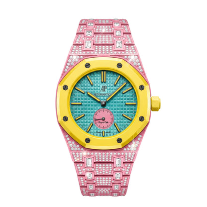 [KELA]Royal Oak Pop Exclusive Bioceramic Case & Bioceramic Strap Full Diamond