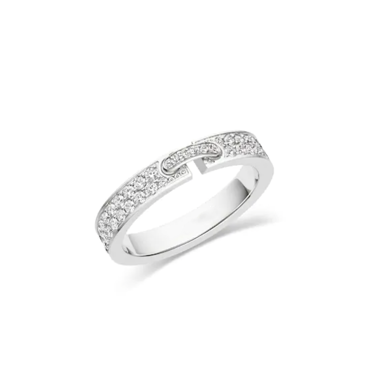 [KELA]ALLIANCE LIENS VIDENCE PAVED DIAMOND 4MM RING