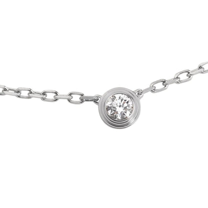 [KELA]LOVE SCREW PENDANT SINGLE DIAMOND NECKLACE