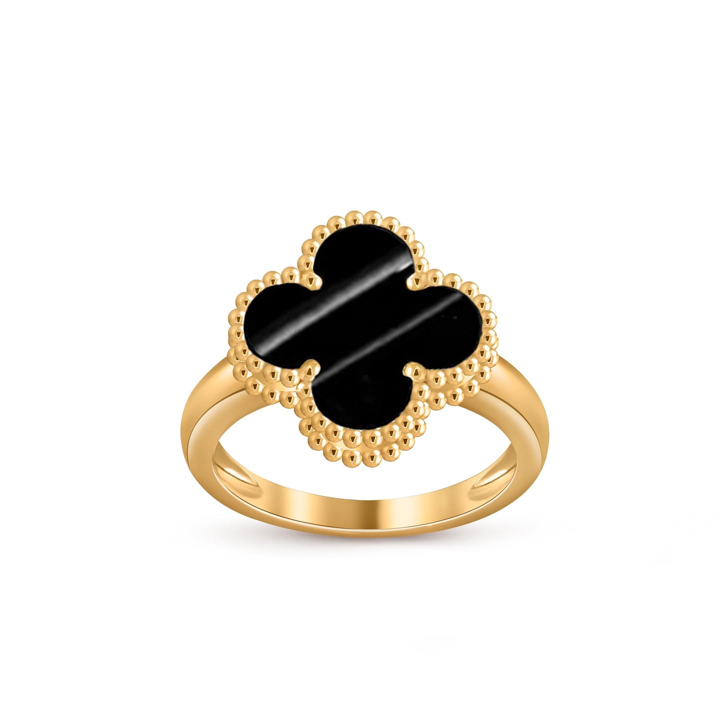 [KELA]LUCKY CLOVER VINTAGE GOLD RING COLLECTION