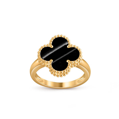 [KELA]LUCKY CLOVER VINTAGE GOLD RING COLLECTION