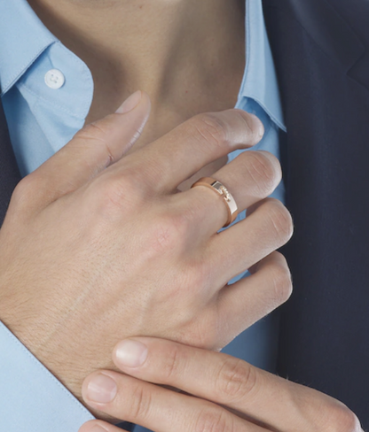 [KELA]ALLIANCE LIENS VIDENCE DIAMOND 4MM RING