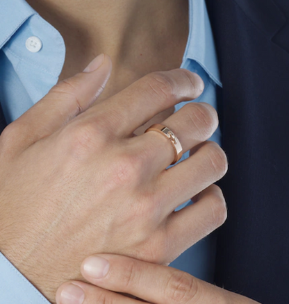 [KELA]ALLIANCE LIENS VIDENCE 4MM RING