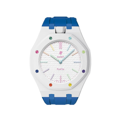 [KELA]Royal Oak Pop Exclusive Bioceramic Case & Silicone Strap Mix Color