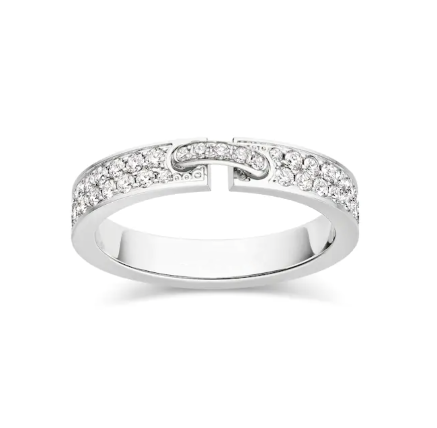 [KELA]ALLIANCE LIENS VIDENCE PAVED DIAMOND 4MM RING
