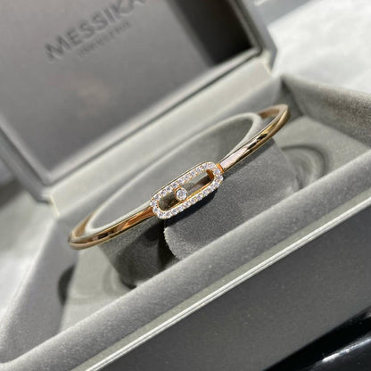 [KELA]MOVE UNO PAVÉ FLEX BANGLE (MEDIUM)