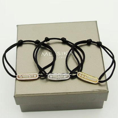 [KELA]CARE(S) PAVÉ CORD BRACELET