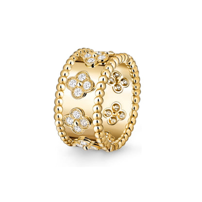 [KELA]KALEIDOSCOPE RADIANCE WIDE BAND RING