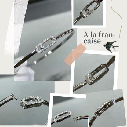 [KELA]MOVE UNO PAVÉ FLEX BANGLE (MEDIUM)