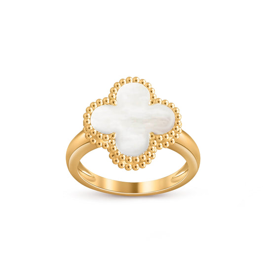 [KELA]LUCKY CLOVER VINTAGE GOLD RING COLLECTION