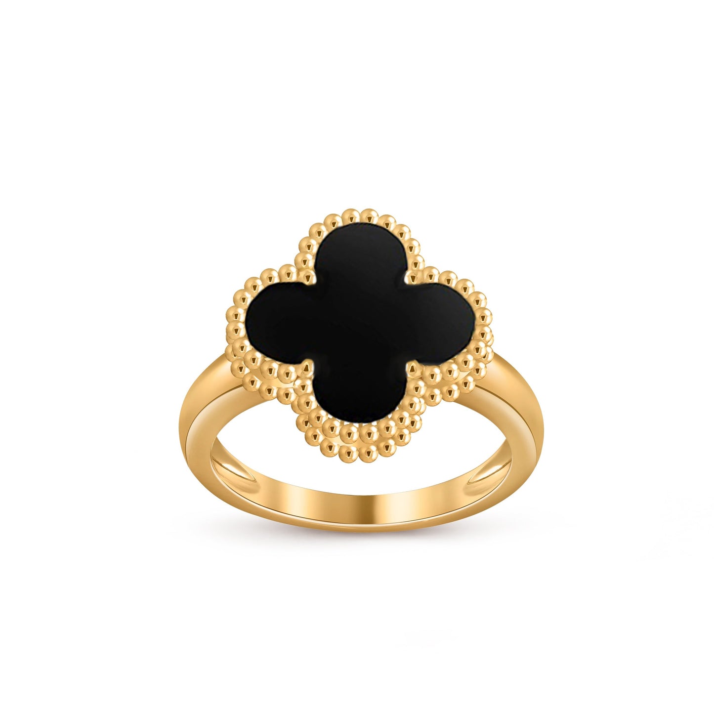 [KELA]LUCKY CLOVER VINTAGE GOLD RING COLLECTION