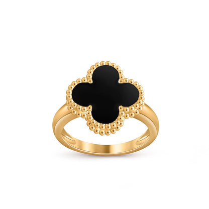 [KELA]LUCKY CLOVER VINTAGE GOLD RING COLLECTION