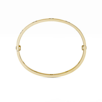 [KELA]CLASSIC 6.1MM LOVE BANGLE - 10-DIAMOND