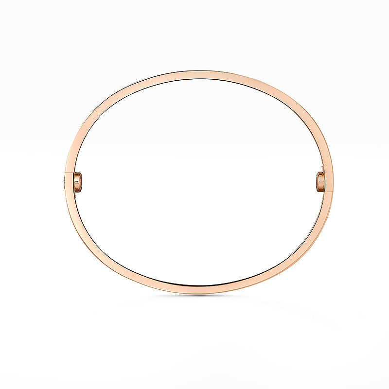 [KELA]CLASSIC 6.1MM LOVE BANGLE - 4-DIAMOND