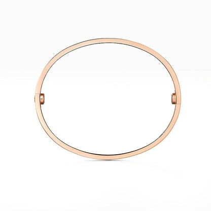 [KELA]CLASSIC 6.1MM LOVE BANGLE - 4-DIAMOND