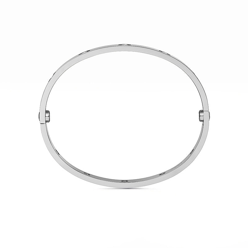[KELA]CLASSIC 6.1MM LOVE BANGLE - 10-DIAMOND