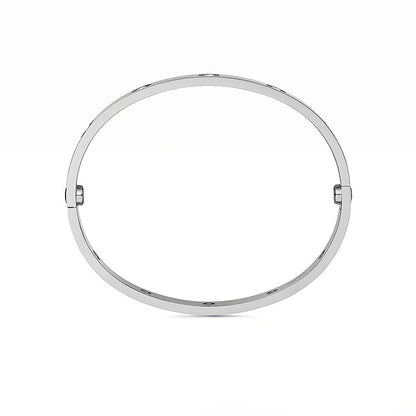 [KELA]CLASSIC 6.1MM LOVE BANGLE - 10-DIAMOND