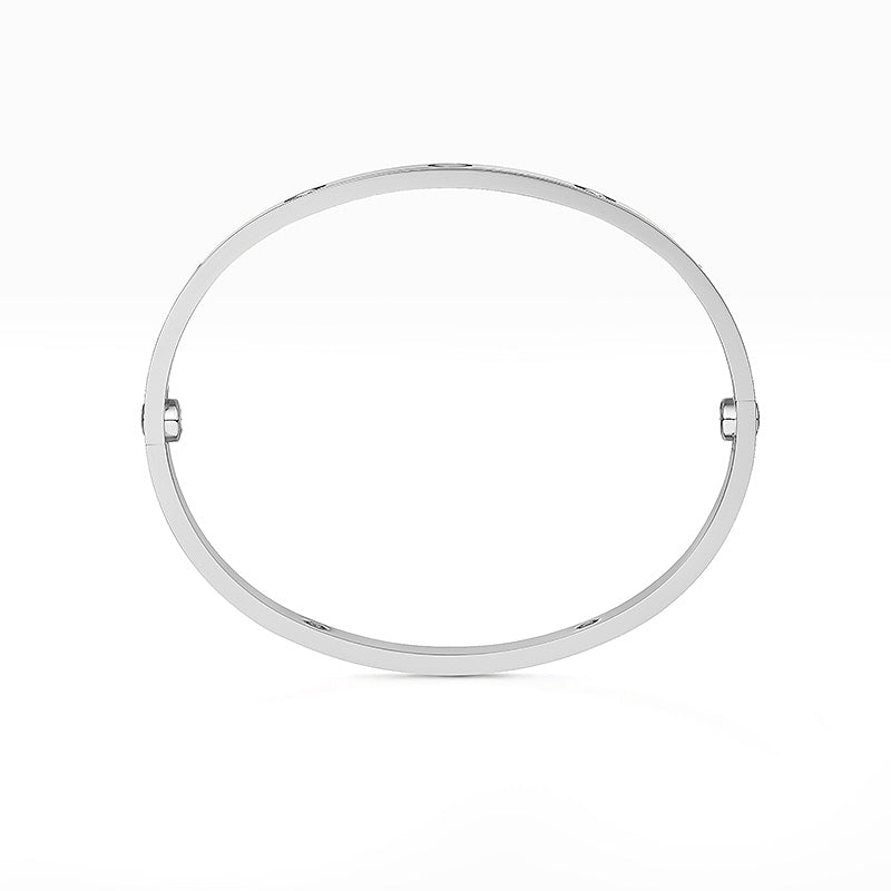 [KELA]CLASSIC 6.1MM LOVE BANGLE - 4-DIAMOND