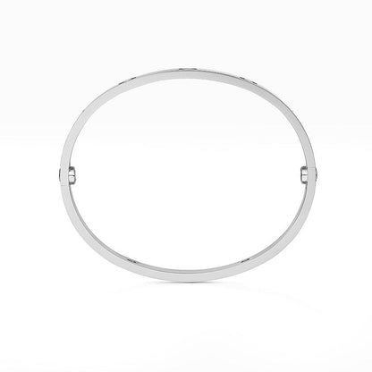 [KELA]CLASSIC 6.1MM LOVE BANGLE - 4-DIAMOND