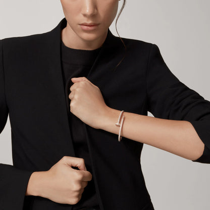 [KELA]JUSTE UN CLOU 3.5MM FULL PAVÉ NAIL BANGLE