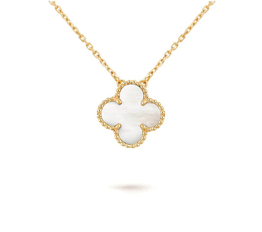 [KELA]15MM CLOVER FLOWER PENDANT NECKLACE COLLECTION