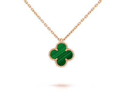 [KELA]9.5MM MINI CLOVER PENDANT NECKLACE COLLECTION