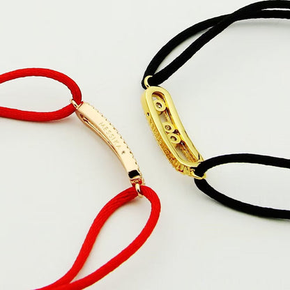 [KELA]CARE(S) PAVÉ CORD BRACELET