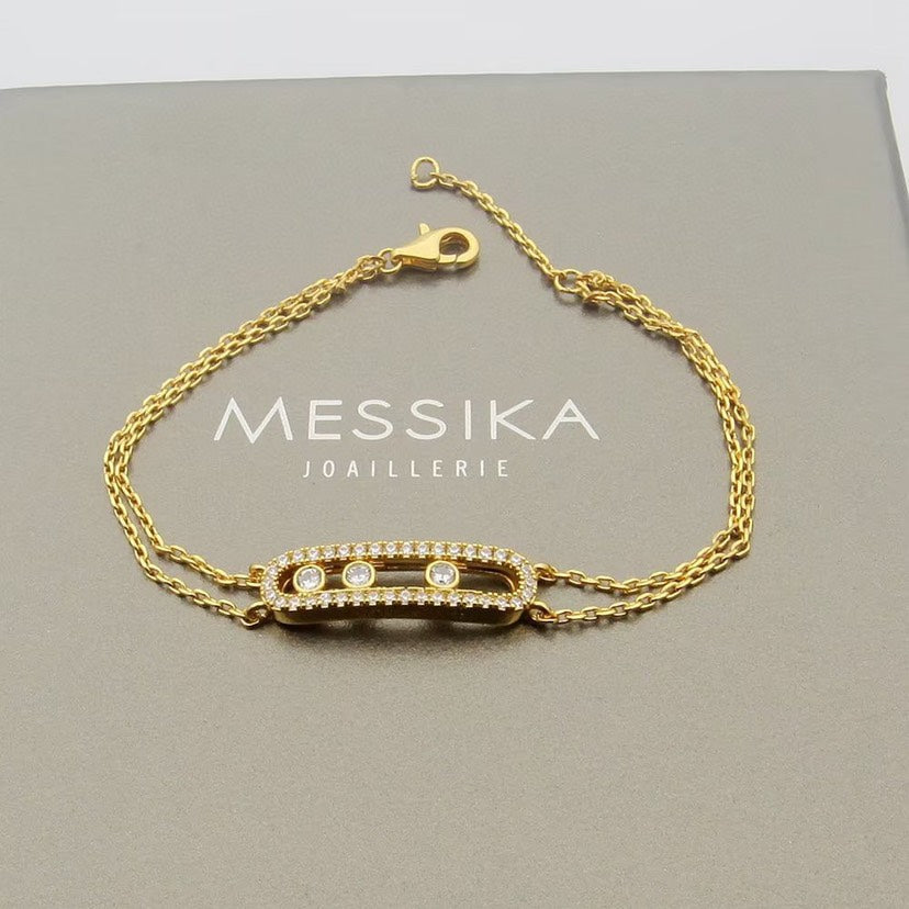 [KELA]MOVE CLASSIQUE PAVÉ DIAMOND BRACELET
