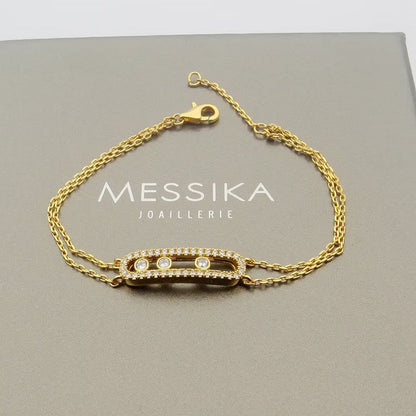 [KELA]MOVE CLASSIQUE PAVÉ DIAMOND BRACELET