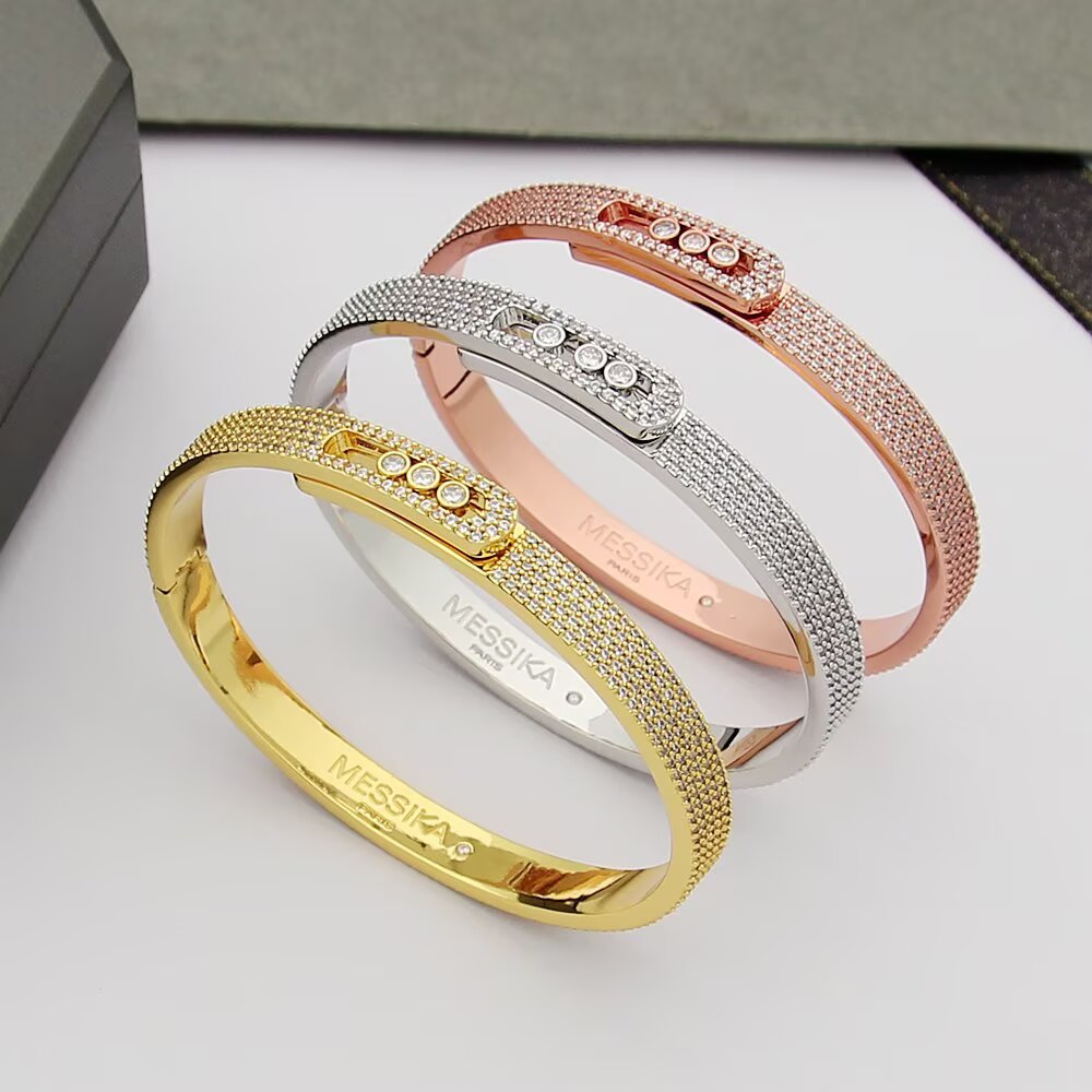 [KELA]MOVE NOA FULL-PAVÉ DIAMOND BANGLE BRACELET