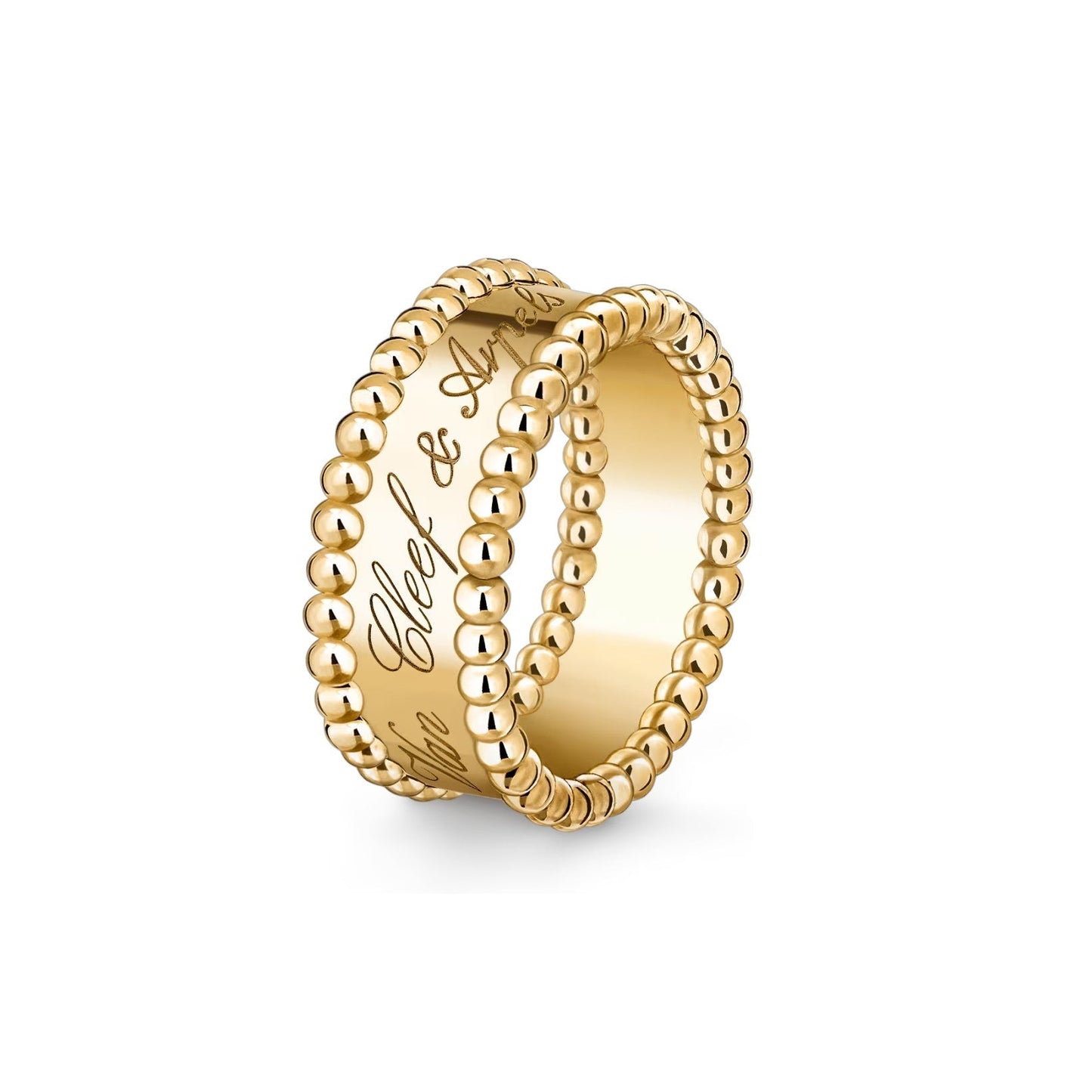 [KELA]SIGNATURE DUAL-BEADED BAND RING