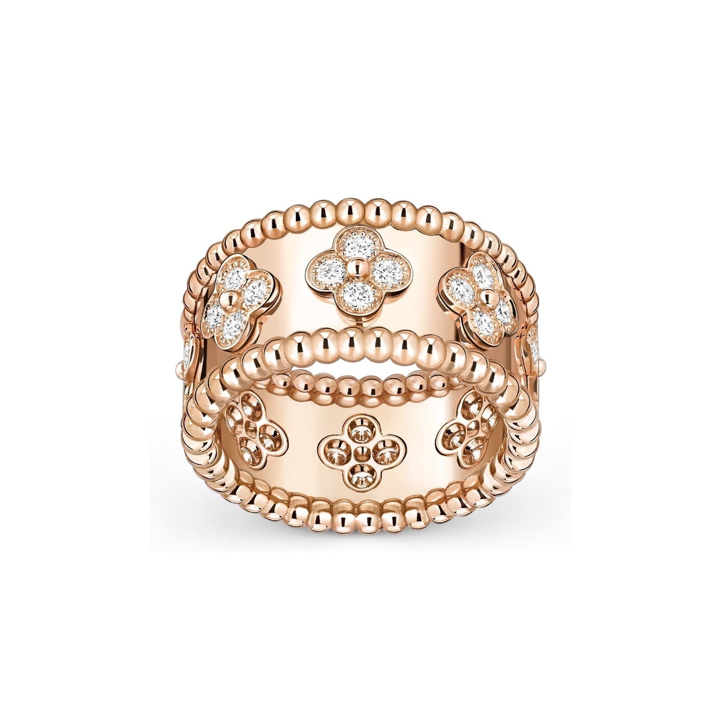 [KELA]KALEIDOSCOPE RADIANCE WIDE BAND RING