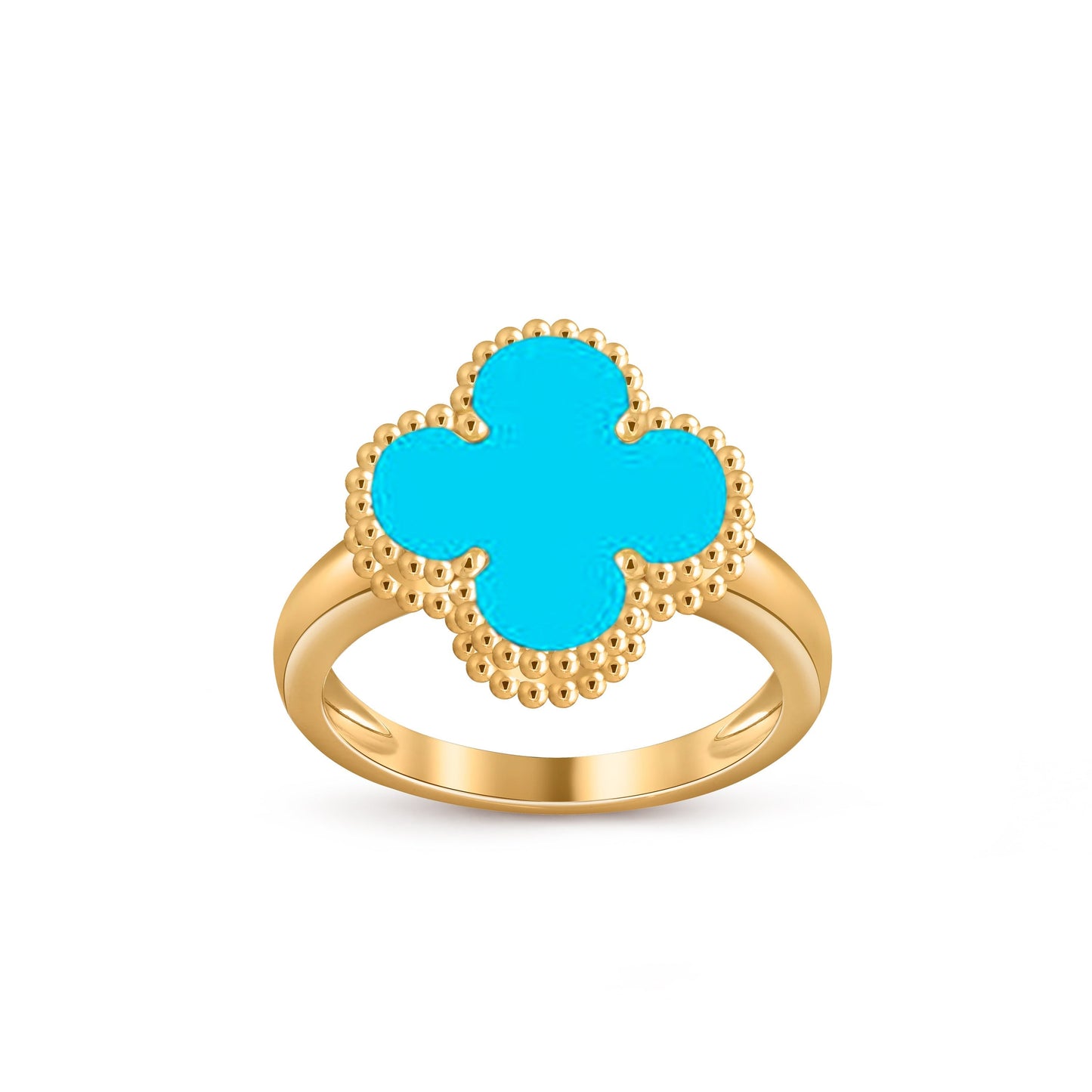 [KELA]LUCKY CLOVER VINTAGE GOLD RING COLLECTION