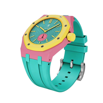 [KELA]Royal Oak Pop Exclusive Bioceramic Case & Silicone Strap Mix Color