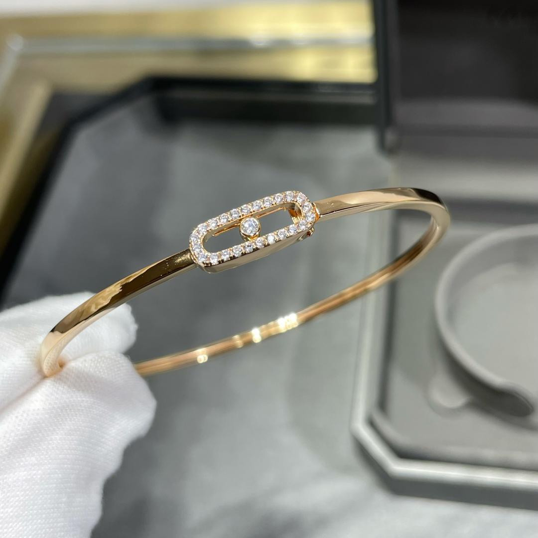 [KELA]MOVE UNO PAVÉ FLEX BANGLE (MEDIUM)