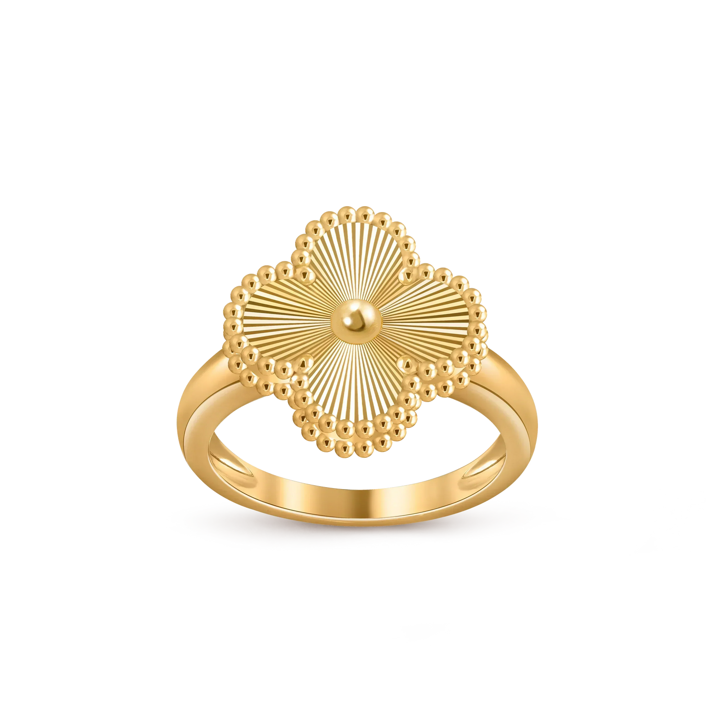 [KELA]LUCKY CLOVER VINTAGE GOLD RING COLLECTION