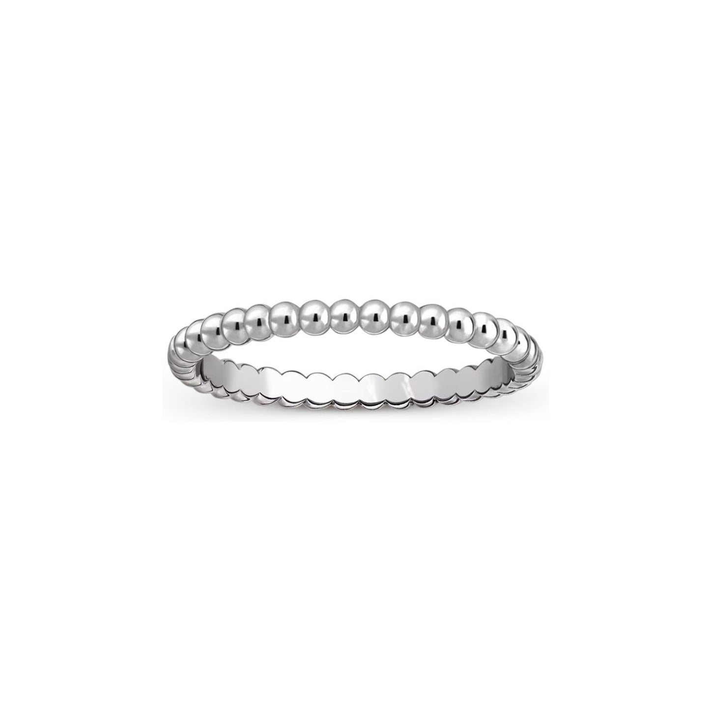 [KELA]SIGNATURE PERLÉE BEADED BAND RING