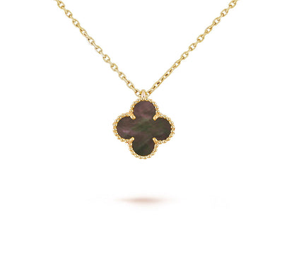[KELA]9.5MM MINI CLOVER PENDANT NECKLACE COLLECTION