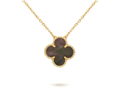 [KELA]15MM CLOVER FLOWER PENDANT NECKLACE COLLECTION