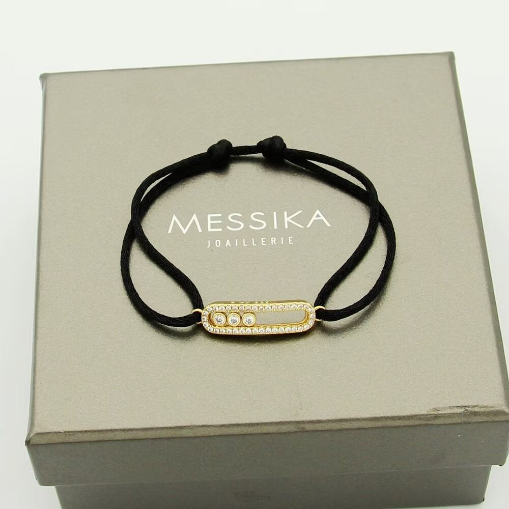 [KELA]CARE(S) PAVÉ CORD BRACELET