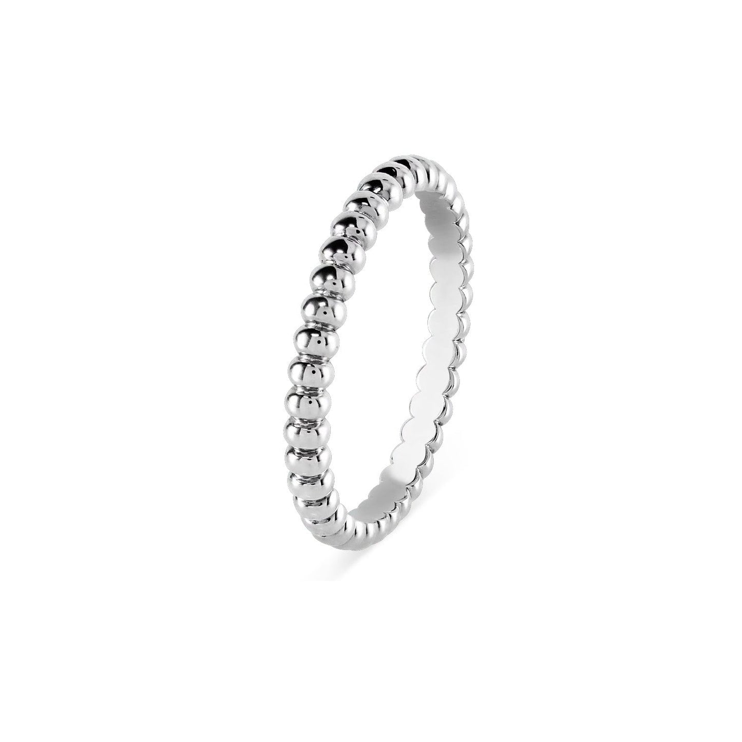 [KELA]SIGNATURE PERLÉE BEADED BAND RING