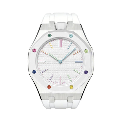 [KELA]ROYAL OAK POP EXCLUSIVE STEEL CASE & SILICONE STRAP