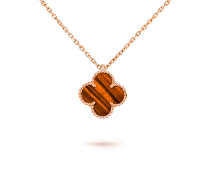 [KELA]9.5MM MINI CLOVER PENDANT NECKLACE COLLECTION