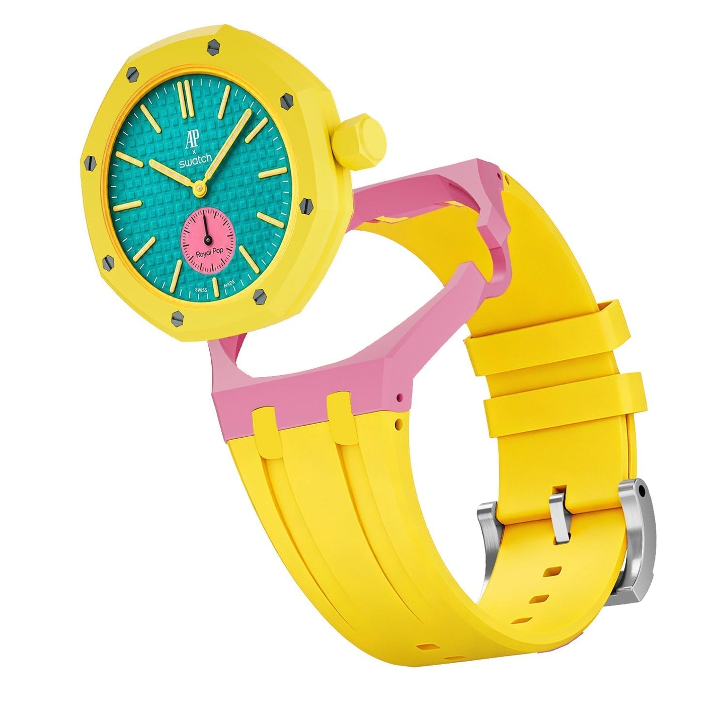 [KELA]Royal Oak Pop Exclusive Bioceramic Case & Silicone Strap Mix Color