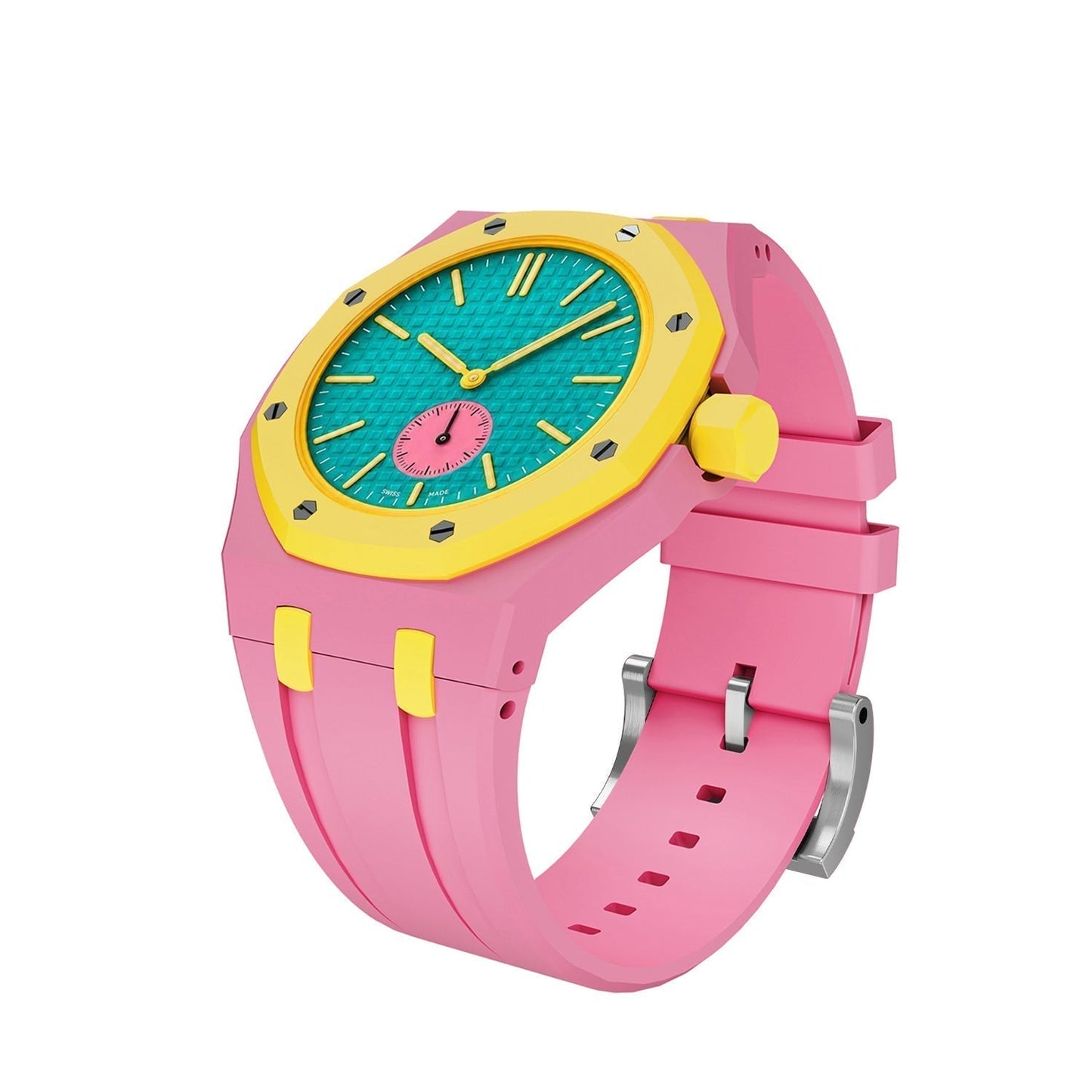 [KELA]ROYAL OAK POP EXCLUSIVE BIOCERAMIC CASE & SILICONE STRAP