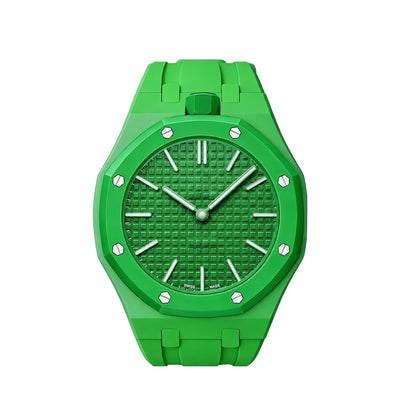[KELA]OAK POP EXCLUSIVE GREEN SILICONE STRAP