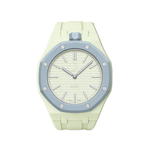 [KELA]OAK POP EXCLUSIVE CREAMY YELLOW SILICONE STRAP
