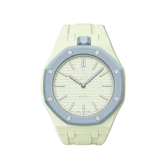 [KELA]OAK POP EXCLUSIVE CREAMY YELLOW SILICONE STRAP