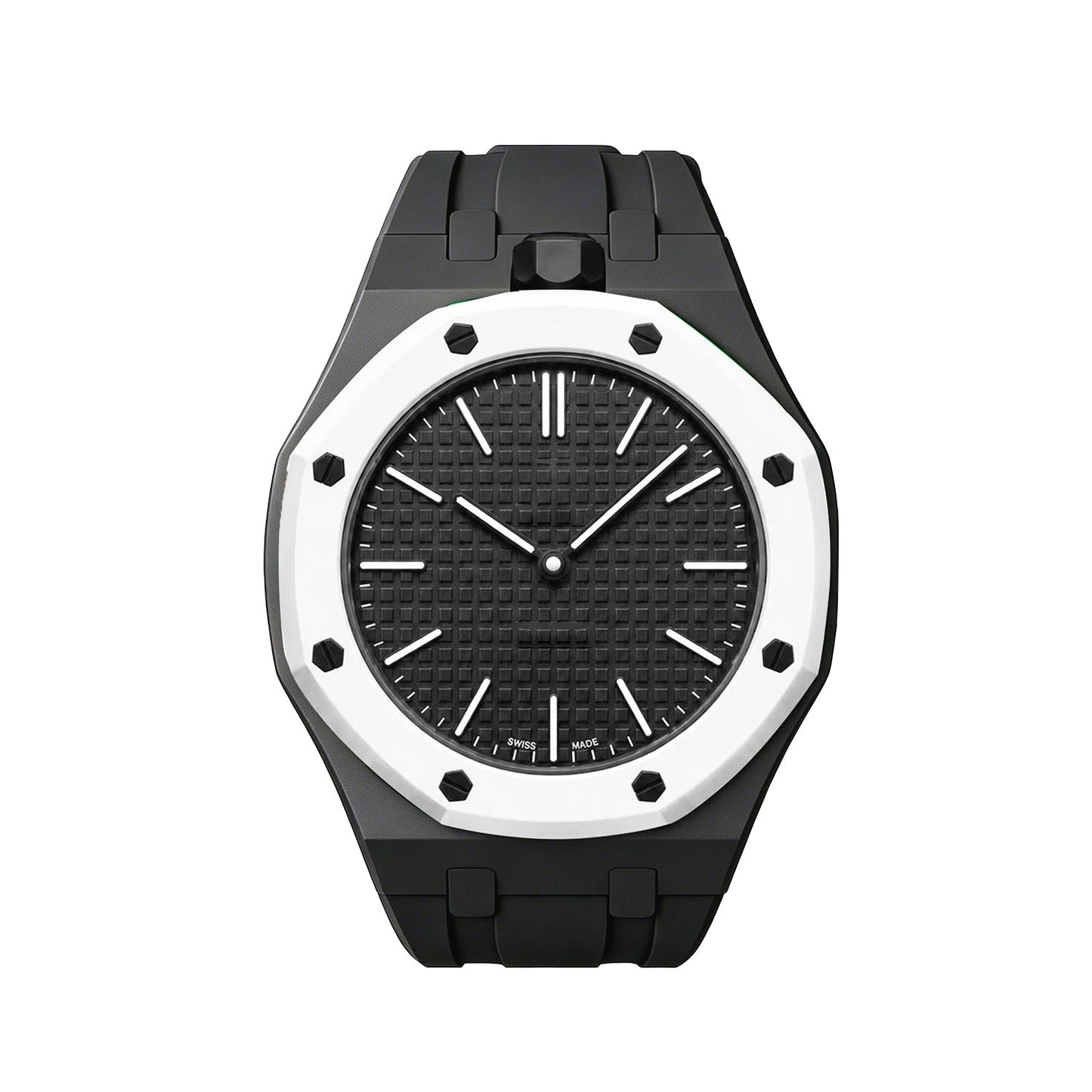 [KELA]OAK POP EXCLUSIVE BLACK SILICONE STRAP